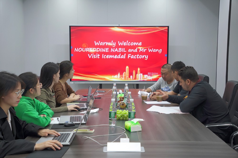攜手并進，合作共贏！非洲阿爾及利亞客戶蒞臨冰勛制冷參觀考察！